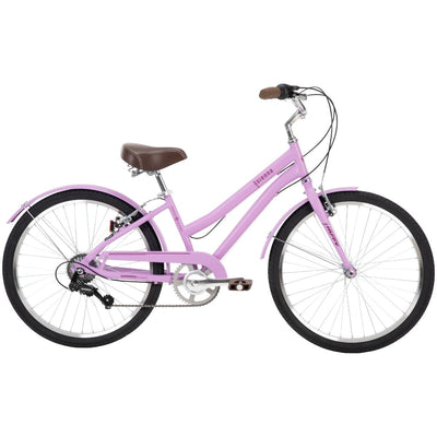 (Whatapp: 55077736) Sienna 24inch 7-speed comfort bike - Lavender