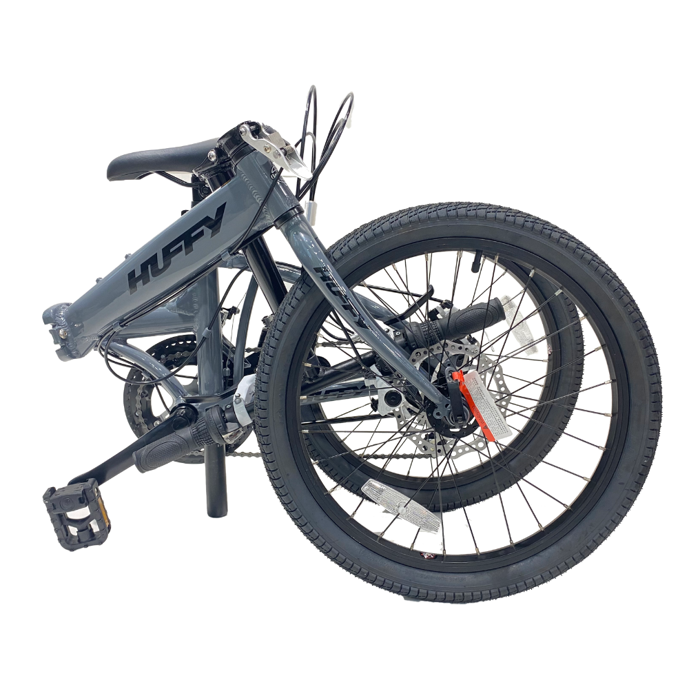 STONE 20 inch 12-Speed Suspension Folding Bike - Grey  | 20"