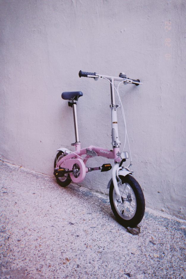 Joy 12 inch Folding Bike | 12" - Pink
