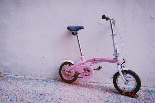 Joy 12 inch Folding Bike | 12" - Pink