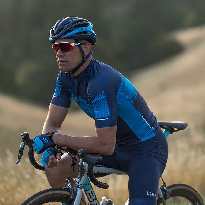 GIRO BRAVO GEL GLOVES-Blue